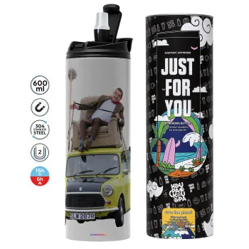 Mr. Bean mini 1000, Tumbler stainless steel GREY 600ml