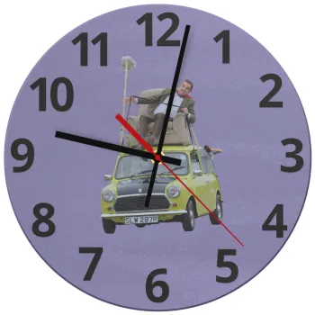 Mr. Bean mini 1000, Ρολόι τοίχου γυάλινο (30cm)