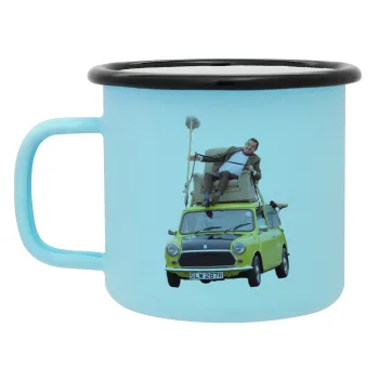 Mr. Bean mini 1000, Κούπα Μεταλλική εμαγιέ ΜΑΤ σιέλ 360ml