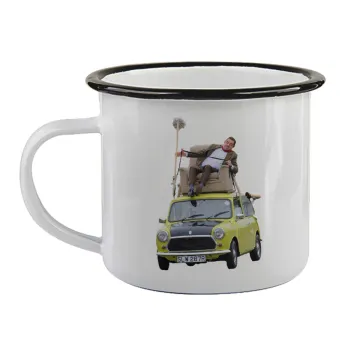 Mr. Bean mini 1000, Κούπα εμαγιέ με μαύρο χείλος 360ml