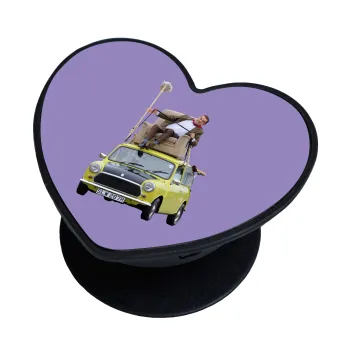 Mr. Bean mini 1000, Phone Holders Stand  καρδιά Μαύρο Βάση Στήριξης Κινητού στο Χέρι