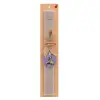 Easter Set, wooden keychain & scented Easter candle flat (30cm) (GRAY)