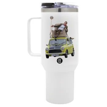 Mr. Bean mini 1000, Mega Stainless steel Tumbler with lid, double wall 1,2L
