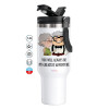 Mega Stainless steel Tumbler with lid, double wall 1,2L