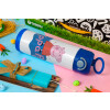Easter candle, Childrens hot water bottle, stainless steel, with safety straw, BLUE (500ml)