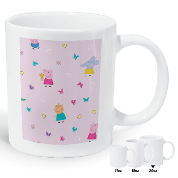 Πέππα το γουρουνάκι και οι φίλοι της, Κούπα Giga, κεραμική, 590ml