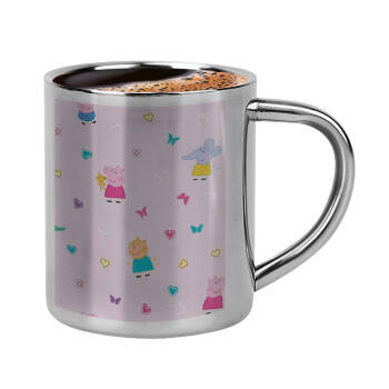 Πέππα το γουρουνάκι και οι φίλοι της, Double-wall metal cup for espresso (220ml)