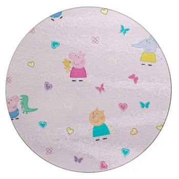 Πέππα το γουρουνάκι και οι φίλοι της, Επιφάνεια κοπής γυάλινη στρογγυλή (30cm)