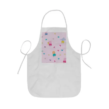 Πέππα το γουρουνάκι και οι φίλοι της, Ποδιά Σεφ ολόσωμη κοντή  Παιδική (44x62cm)