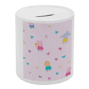 Πέππα το γουρουνάκι και οι φίλοι της, Κουμπαράς πορσελάνης με τάπα