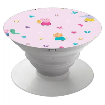 Πέππα το γουρουνάκι και οι φίλοι της, Phone Holders Stand  Λευκό Βάση Στήριξης Κινητού στο Χέρι