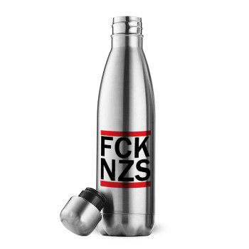 FCK NZS, Inox (Stainless steel) double-walled metal mug, 500ml