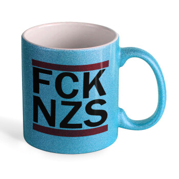 FCK NZS, Κούπα Σιέλ Glitter που γυαλίζει, κεραμική, 330ml