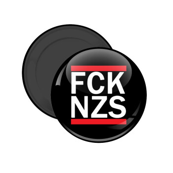 FCK NZS, Μαγνητάκι ψυγείου στρογγυλό διάστασης 5cm