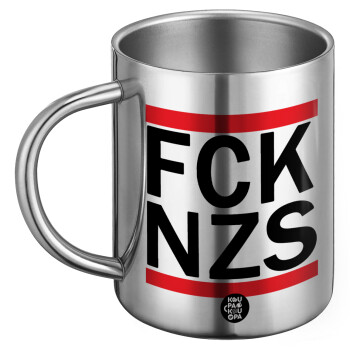 FCK NZS, Ανοξείδωτη Μεταλλική Κούπα 450ml - Διπλού Τοιχώματος