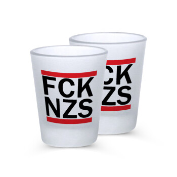 FCK NZS, Σφηνοπότηρα γυάλινα 45ml του πάγου (2 τεμάχια)