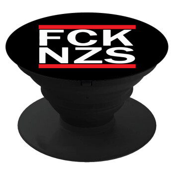 FCK NZS, Phone Holders Stand  Black Hand-held Mobile Phone Holder