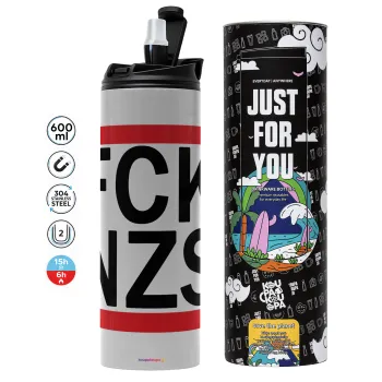 FCK NZS, Tumbler stainless steel GREY 600ml