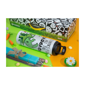 Thanks for all the ROARGASMS, Easter candle,Travel Tumbler 2 Lids, with metal straw & cleaning brush & aromatic flat candle (30cm) (BLUE)