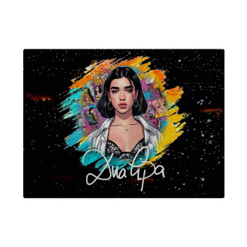 Dua lipa, Επιφάνεια κοπής γυάλινη (38x28cm)