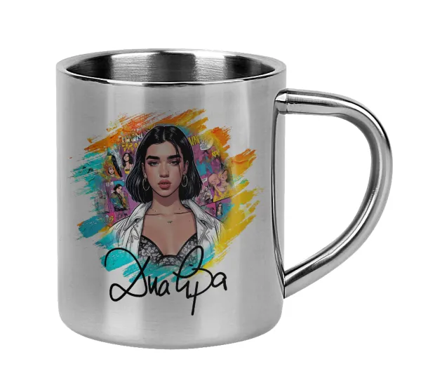 Dua lipa — Κούπα Ανοξείδωτη διπλού τοιχώματος 300ml