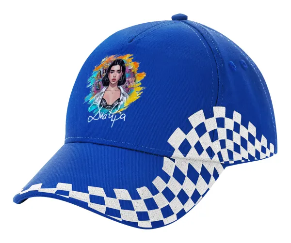 Dua lipa — Καπέλο Ενηλίκων Ultimate ΜΠΛΕ RACING, (100% ΒΑΜΒΑΚΕΡΟ DRILL, ΕΝΗΛΙΚΩΝ, UNISEX, ONE SIZE)