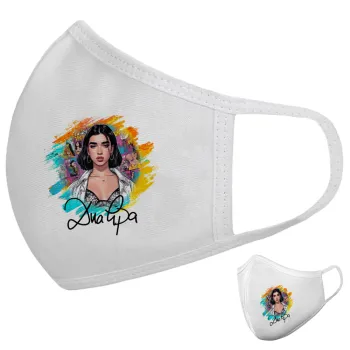 Dua lipa, Μάσκα υφασμάτινη υψηλής άνεσης παιδική (Δώρο πλαστική θήκη)