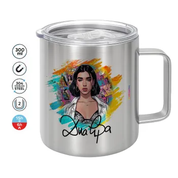 Dua lipa, Mug Stainless steel double wall 300ml