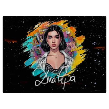 Dua lipa, Επιφάνεια κοπής γυάλινη (38x28cm)
