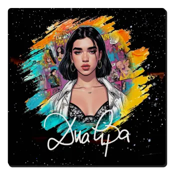 Dua lipa, Τετράγωνο μαγνητάκι ξύλινο 6x6cm