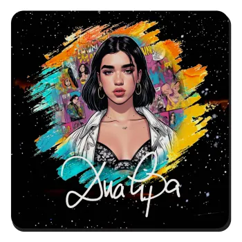 Dua lipa, Τετράγωνο μαγνητάκι ξύλινο 9x9cm