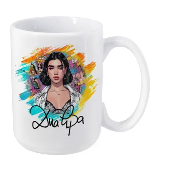 Dua lipa, Κούπα Mega, κεραμική, 450ml
