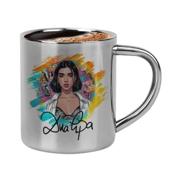 Dua lipa, Double-wall metal cup for espresso (220ml)