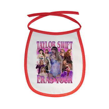 Taylor Swift, Σαλιάρα μωρού αλέκιαστη με κορδόνι Κόκκινη