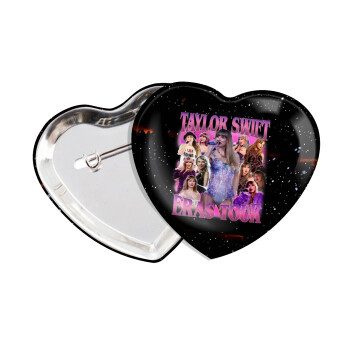 Taylor Swift, Κονκάρδα παραμάνα καρδιά (57x52mm)