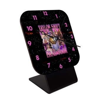 Taylor Swift, Επιτραπέζιο ρολόι ξύλινο με δείκτες (10cm)
