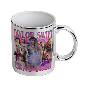 Taylor Swift, Mug ceramic, silver mirror, 330ml
