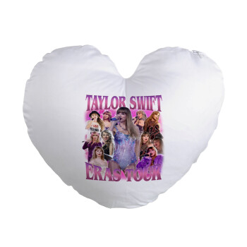 Taylor Swift, Μαξιλάρι καναπέ καρδιά 40x40cm περιέχεται το  γέμισμα