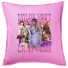 Sofa cushion Pink 50x50cm includes filling