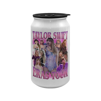 Taylor Swift, Κούπα ταξιδιού μεταλλική με καπάκι (tin-can) 500ml