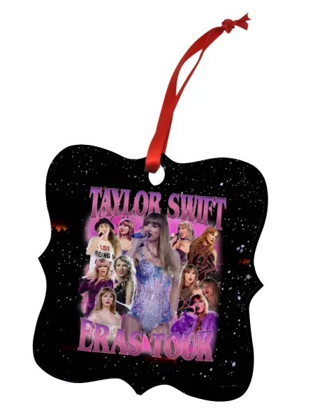 Taylor Swift — Στολίδι Χριστουγεννιάτικο στολίδι polygon ξύλινο 7.5cm
