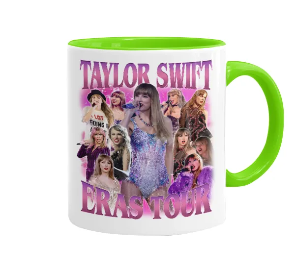 Taylor Swift — Κούπα χρωματιστή βεραμάν, κεραμική, 330ml