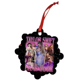 Taylor Swift, Στολίδι Χριστουγεννιάτικο στολίδι snowflake ξύλινο 7.5cm