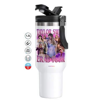 Taylor Swift, Mega Stainless steel Tumbler with lid, double wall 1,2L