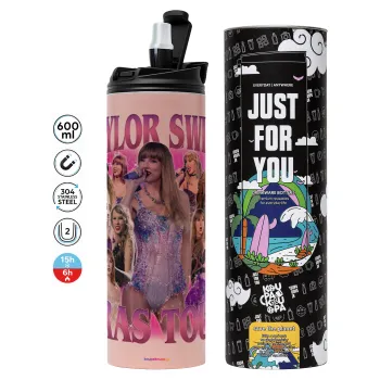 Taylor Swift, Tumbler stainless steel PINK 600ml