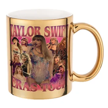 Taylor Swift, Mug ceramic, gold mirror, 330ml