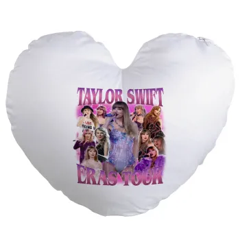 Taylor Swift, Μαξιλάρι καναπέ καρδιά 40x40cm περιέχεται το  γέμισμα