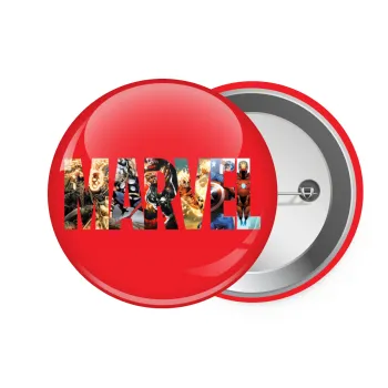 MARVEL Red, Κονκάρδα παραμάνα 7.5cm