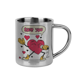 LOVE YOU SINGER!!!, Mug Stainless steel double wall 300ml