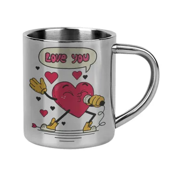 LOVE YOU SINGER!!!, Mug Stainless steel double wall 300ml